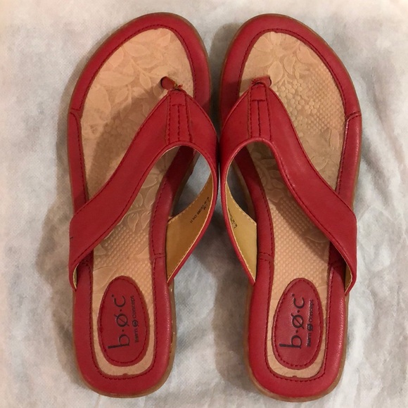 b.o.c. Shoes - b.o.c Red Sandals